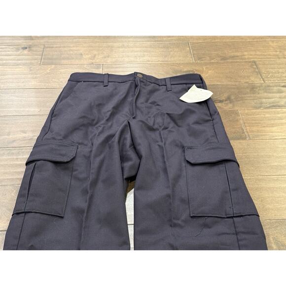 Steelguard FR Pro Cargo Navy Flame Resistant UltraSoft CAT 2 Work Pants 32 NWT - Picture 4 of 14
